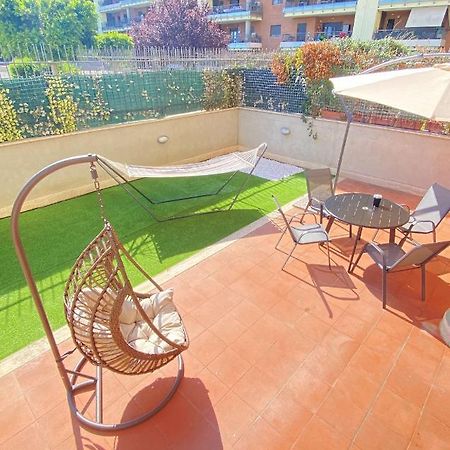 Sun Nest Apartment - Terrace & Garage Fiumicino Kültér fotó