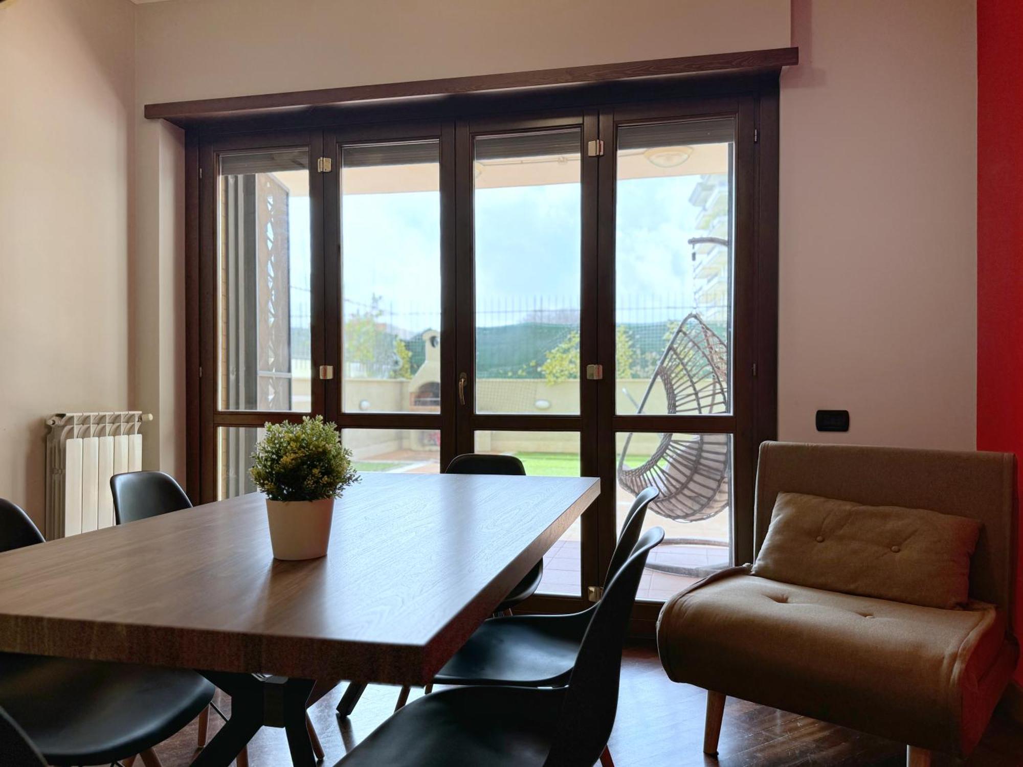 Sun Nest Apartment - Terrace & Garage Fiumicino Kültér fotó